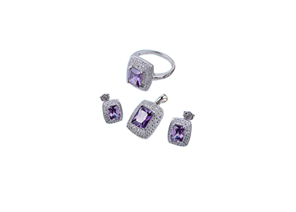 Rhodium Plated | Fashion Pendant Sets
